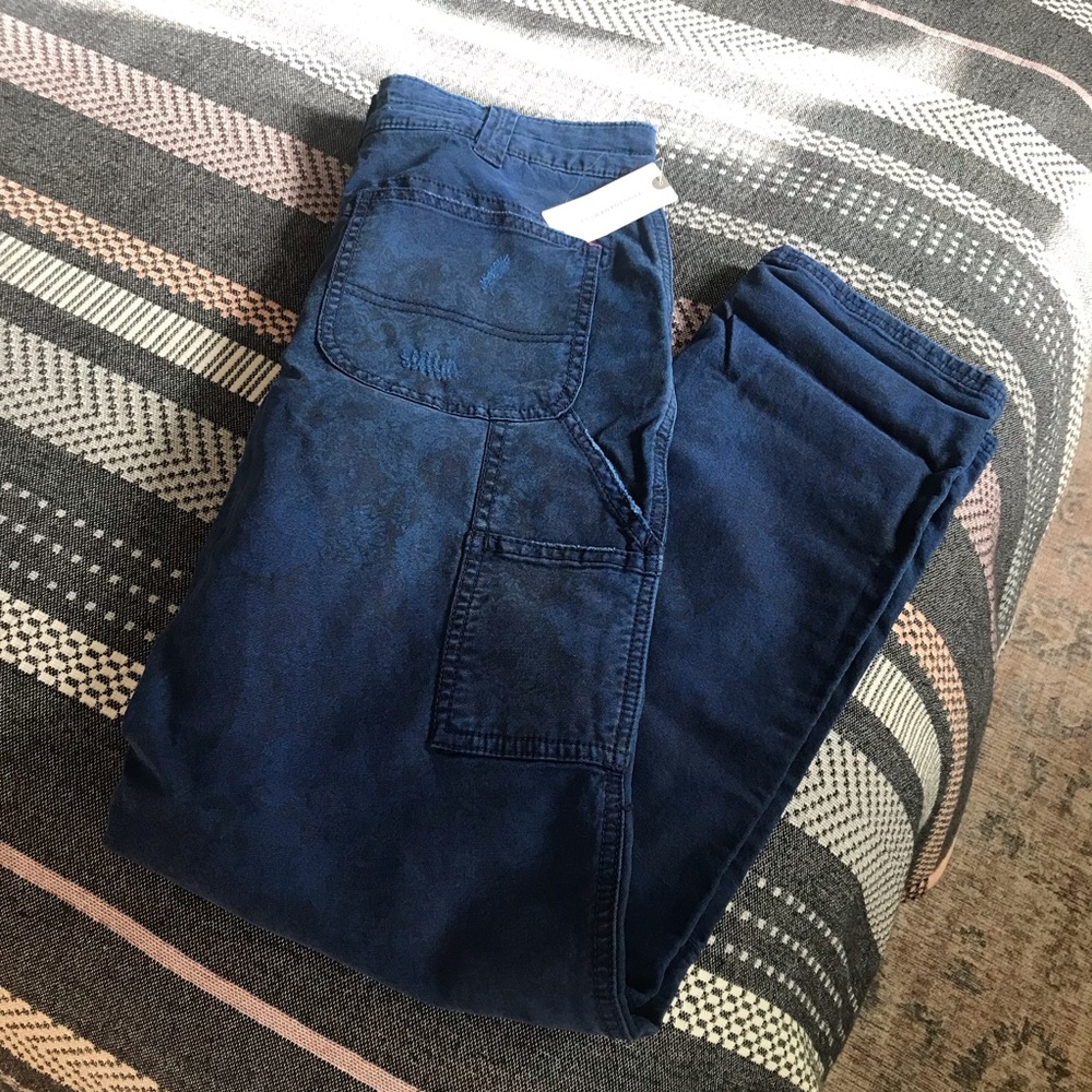 Brand new Pilcro navy pants from Anthropologie